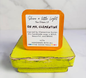 Oh my, Clementine Handmade Soap