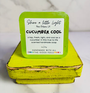 Cucumber Cool Handmade Soap
